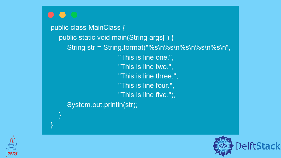 java-multiline-strings-delft-stack